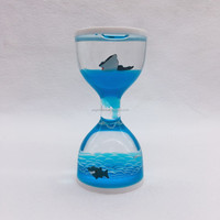 Minuteur liquide en acrylique, nouveau jouet à mouvement liquide, sablier à huile, sablier à action liquide