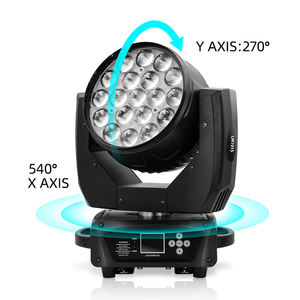 Большой Dipper LM1915 disco dj освещение Светодиодное освещение для вечеринки красочный свет rgbw Луч светодиодный движущийся наконечник 19x15 Вт декоративный <span class=keywords><strong>uplight</strong></span> - Product Image 3