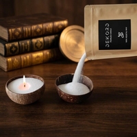 Cire de sable perlée biologique emballée pour bougies, vente directe usine, idéale pour la décoration de mariage