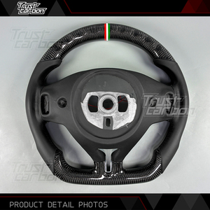 Volante de Fibra de Carbono Personalizado con Pantalla LED Inteligente para <span class=keywords><strong>Maserati</strong></span> Quattroporte 2013-2022, <span class=keywords><strong>Levante</strong></span>, Ghibli, GranTurismo - Product Image 4