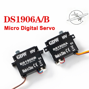 GDW DS1906A 10mm Coreless Mini Motor Fixed Wing Glider & Helicopter RC Airplane Parts 2.2KG Metal - Product Image 6
