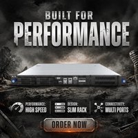 Server Inspur 1U Short Depth Edge Intel Xeon D 10G SFP+ 5G WiFi Wall Mount Telecom GPU Rack Stock