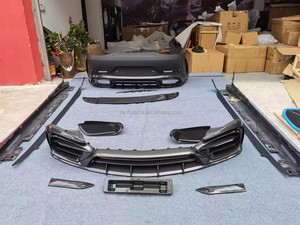 ชุด GT50คาร์บอนไฟเบอร์ใหม่สำหรับ Mercedes AMG 53 63พร้อม GT50ด้านหน้า53 63 AMG ตัวกระจายริมฝีปากสปอยเลอร์ - Product Image 2