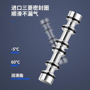 Válvula Neumática de 24V 4V310-08/10, Solenoide Neumático de 2 Posiciones y 5 Vías, Control Direccional, Estructura de Piloto de Cilindro de 220V - Product Image 4