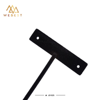 Webest Présentoir à bijoux en velours Présentoir à bijoux pour boucles d'oreilles Présentoir à bijoux Présentoir à boucles d'oreilles en velours