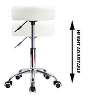 Chaise de Bar à hauteur réglable, tabouret de Salon, tabouret de bureau pivotant avec roulettes