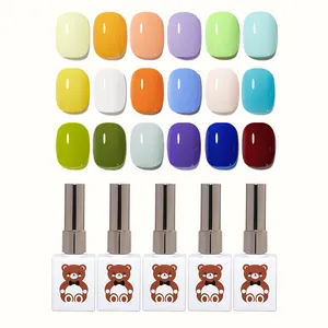 Ustom-esmalte de uñas en gel uv, suministros baratos para salón de belleza, muestra gratis