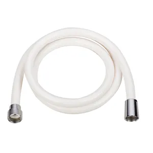 SH-6602 白色 1.5 米柔性厕所 PVC 淋浴管用于手持淋浴