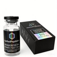 Kit d'emballage personnalisé pour flacons de peptides, étiquettes adhésives imperméables, boîtes assorties avec plateaux en plastique en option, vente en gros d'usine