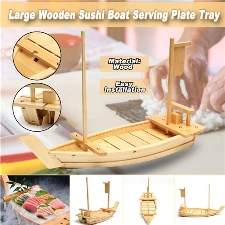 Japanese Sashimi Bamboo Food Serving Tools 200cm Sushi Boat