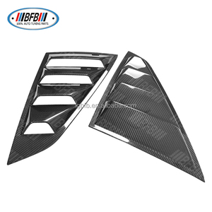 <span class=keywords><strong>Pour</strong></span> Ford Mustang 2024 + évent latéral en Fiber de carbone sec 1/4 quart de panneau persiennes de fenêtre arrière Kit de carrosserie - Product Image 3