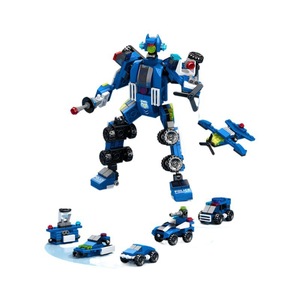 Vehículos de Ingeniería y Camiones de Bomberos, Bloques de Construcción Educativos Seis en Uno para Niños, Regalo de Juguete para Niños <span class=keywords><strong>al</strong></span> por Mayor - Product Image 1