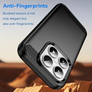 Pour <span class=keywords><strong>Xiaomi</strong></span> 17 étui en Fiber de carbone motif élégant brossé mat TPU Silicone souple pare-chocs housse de téléphone portable pour <span class=keywords><strong>Xiaomi</strong></span> 17 <span class=keywords><strong>Pro</strong></span> - Product Image 4