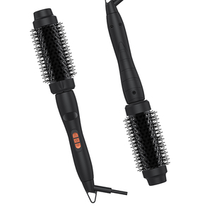Haarstyling Borstels 1.5 Inch Krultang Volumiserende Verwarmde Ronde Keramische Toermalijn Ionische Kam Thermische Borstel - Product Image 1