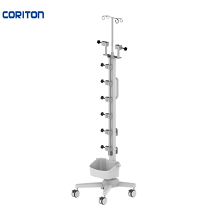 Chariot de pompe d'injection midray SP3, chariot de pompe d'injection de capitaine Med chariot de pompe d'injection 6 + 2 canaux chariot médical chariot d'injection - Product Image 5