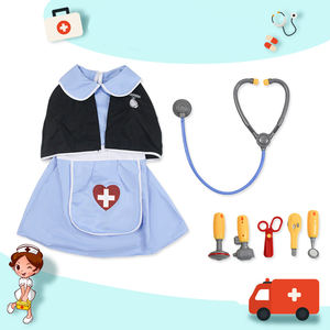 زي طبيب وممرضة للأطفال الأفضل صنعًا ، زي لعبة التظاهر ، زي زي عيد هالوين الوظيفي للأطفال - Product Image 1