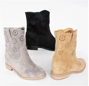 36 37 38 39 PU Breathable Light Weight Fashion Ankle Female Ankle Boots