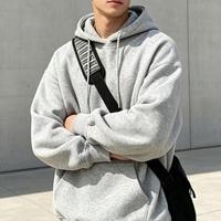Sweat-shirt d'hiver surdimensionné, robuste, personnalisé avec logo, en stock