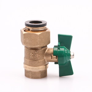 Rastaps XX 506 Indonesia Đồng hồ nước Brass bóng van FF bướm bóng van - Product Image 2