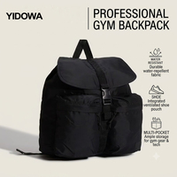 Zaino Professionale da Palestra Resistente all'Acqua con Scomparto Ventilato per Scarpe, Multi Tasche, Borsa Sportiva da Viaggio e Allenamento