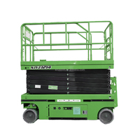 Plateforme élévatrice à ciseaux autopropulsée à entraînement électrique, table élévatrice automotrice, machine de travail automatique, hauteur 22m