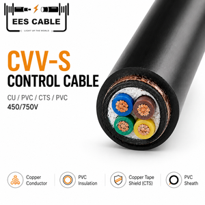 สายควบคุมหุ้มฉนวน PVC พร้อมฉนวนป้องกัน CTS  ทองแดง 450/750V  ขนาด 4*4 ตร.มม. - Product Image 1