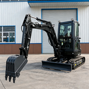 Mini-excavatrices hydrauliques compactes sur chenilles avec moteur Kubota pour l'exploitation minière et la construction (vente en gros) - Product Image 1