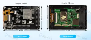 Esp32 s3 lcd मॉड्यूल WT32-SC01 + 16mb hmb HD डिस्प्ले स्क्रीन के साथ Ssp32 s3 lcd मॉड्यूल + sp32 डिस्प्ले टच स्क्रीन