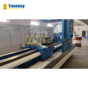Machine de tour horizontale en métal Heavy Duty CNC tournant Horizontal lit plat CNC tour Machine <span class=keywords><strong>prix</strong></span> Chine à faible coût - Product Image 2