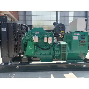 Cummins 125 KVA Set Generator Diesel senyap 3 fase Output Alternator tipe DC 60Hz frekuensi 230V tegangan terukur untuk penggunaan India