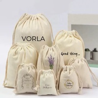 Sac à cordon personnalisé avec logo, sac cadeau en coton avec cordon, emballage en coton naturel 100% écologique, sac à cordon en coton beige
