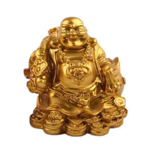 Bouddha d'or ange ornements en résine Feng Shui bouddhisme jouets de jardin jeu de sable outils de sable boîte d'équipement jeu de sable psychologique - Product Image 2