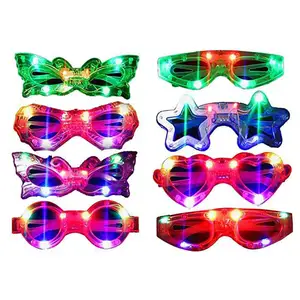 Vente chaude Party Favors Glow Lunettes Party Led Light Lunettes Pour Enfant Adulte Fête D'anniversaire Fournitures