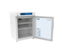 Réfrigérateur médical 75L, 2 à 8 degrés, mini-réfrigérateur pour vaccins, réfrigérateur de pharmacie avec porte vitrée pour laboratoire ou hôpital 2-8 ℃