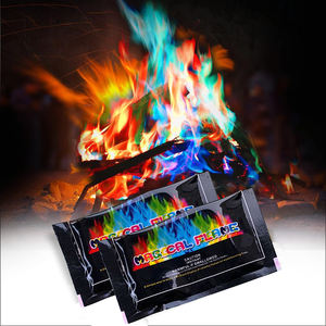 Fogo mágico colorido para acampamento, fogo e bombeiros de cor mista - Product Image 1