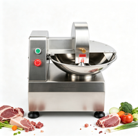 Coupe-viande de table à prix réduit, hachoir à bol sous vide en acier inoxydable, machine à découper la viande de poulet