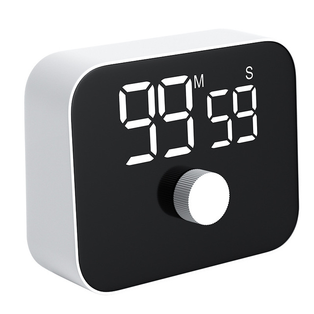 LED Rotating Productivity Countdown Timer google Kids Study Pomodoro Desk Timer Clock Magnetic Digital Kitchen Timers