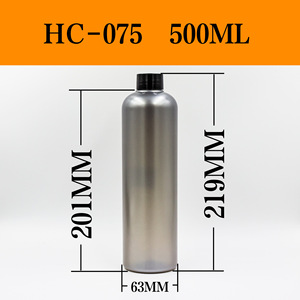 Liquid Formaldehyde Removal Bottle 500Ml <b>Plastic</b> Cylinder Screw <b>Cap</b> Cosmetic Bottles - Product Image 2