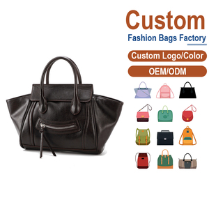 Factory Custom Fashionable Smile Face Bag Women Large Capacity Crossbody Tote Premium <b>Leather</b> Handbag - Product Image 2