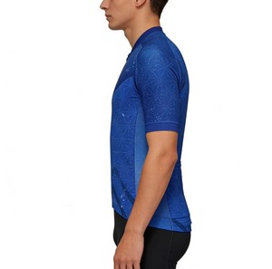 Maillot de Ciclismo Personalizado de Manga Corta con Cremallera Completa, Impreso, Ecológico, de Secado Rápido, Protección UV, Impermeable y Transpirable - Product Image 4