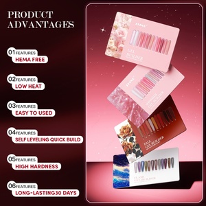 JTING - Gel Constructor de Uñas en 12 Colores, 4 Colecciones, Gel Constructor Brillante para Uñas, Sin Hema ni TPO, Caja de Esmalte de Uñas en Gel Personalizada OEM - Product Image 3
