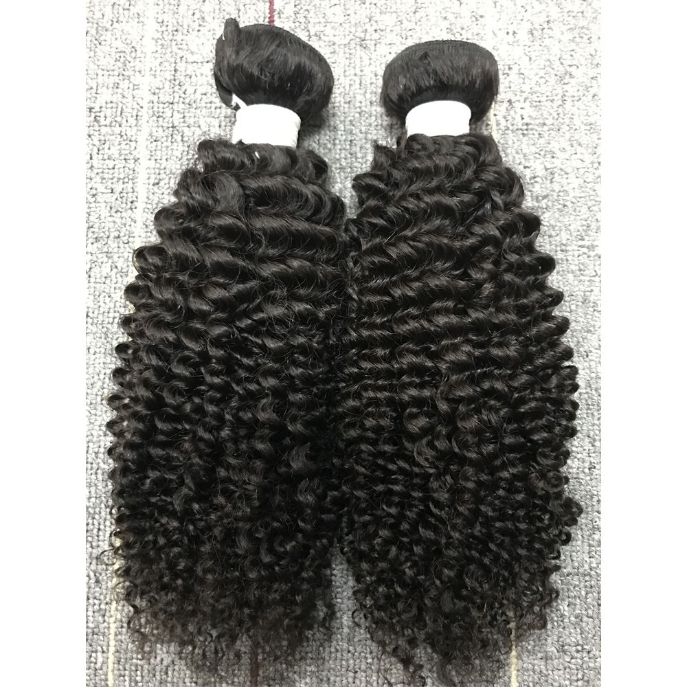 Paquet de cheveux bouclés crépus