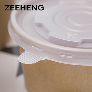 Di grado alimentare kraft di carta <span class=keywords><strong>usa</strong></span> <span class=keywords><strong>e</strong></span> <span class=keywords><strong>getta</strong></span> da forno ciotola di carta marrone mestiere di carta ciotola - Product Image 3