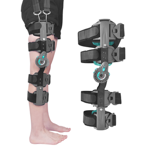 Rodillera deportiva vertical doble para adultos protección con bisagras OA rodillera ajustable ACL al por mayor - Product Image 1