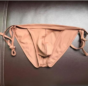 กางเกงว่ายน้ำชายแบบผูกเชือกสองข้าง รุ่นลิมิเต็ดอิดิชั่น สีนู้ด ยี่ห้อ PATON Garment Custom จากหนานหนิง - Product Image 5