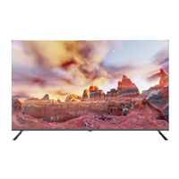 Téléviseur LED intelligent 55 pouces Android 1080p Full HD avec WIFI pour interface, logo personnalisé, téléviseur de salle de bain
