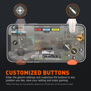 Mojhon JET M1 Gatillo para Juegos Móviles Performance-X Turbo 24 Clics/s Motor de Vibración 75mAh Controlador de Teléfono Táctil Capacitivo - Product Image 6