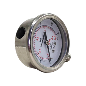 내마모성 스테인리스 스틸 압력 게이지 0-1.6Mpa 일정한 난방 급수 - Product Image 4