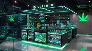 Smoke <strong>Shop</strong> Interior Decoration Design CanabS <strong>Shop</strong> Showcase Display Accessories Cigarette Showroom Furniture for Smoke <strong>Shop</strong> - Product Image 5
