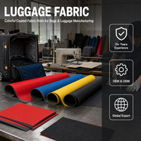 Matériau Hypalon CSM en gros pour sacs de voyage haut de gamme - Imperméable, résistant à l'humidité, options de couleurs personnalisées (Noir/Gris/Rouge/Jaune)